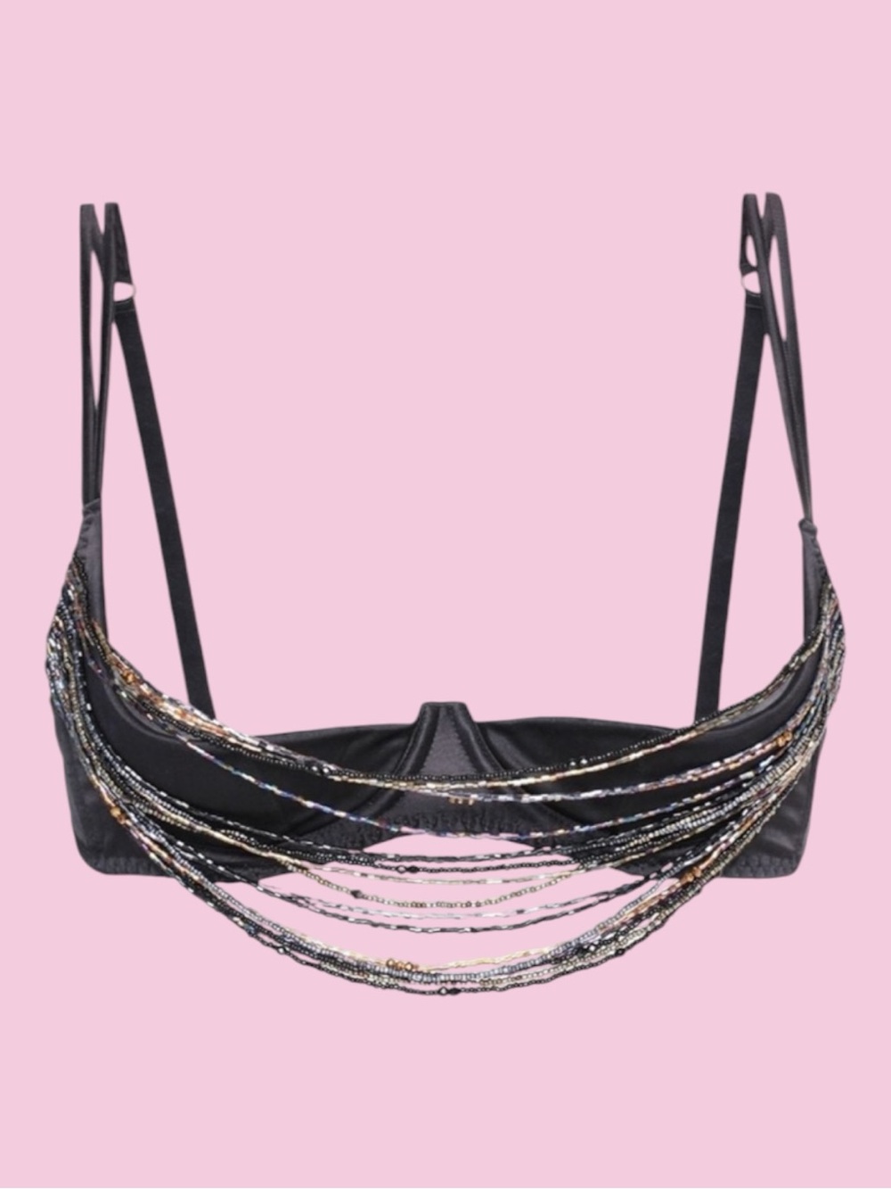AGENT PROVOCATEUR  Set Lindija Black 34 B
